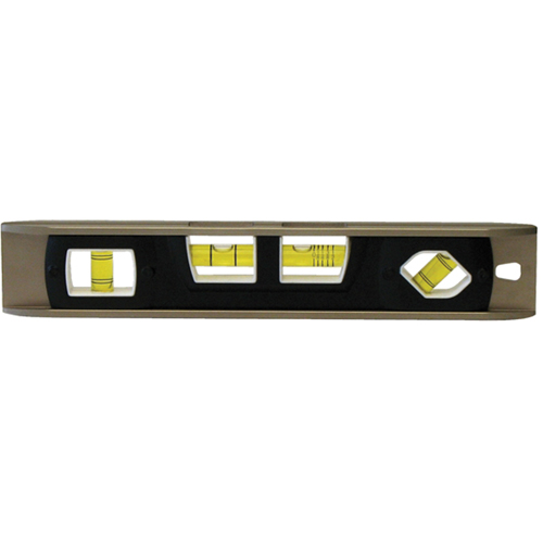 Torpedo Level, 12" L, Aluminum, 4 Vials, Magnetic EastCoast Offshore Supplies