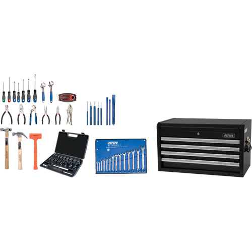 Starter Tool Set with Steel Chest, 70 Pieces EastCoast Offshore Supplies