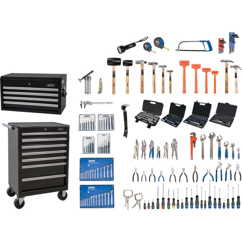 Ensemble d'outils maître avec coffre en acier et chariot, 236 morcea EastCoast Offshore Supplies