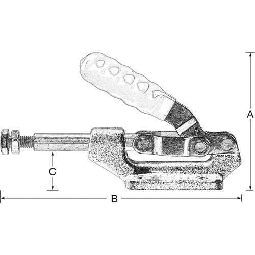 Straight Line Hold Down Clamps, 600 lbs. Clamping Force EastCoast Offshore Supplies