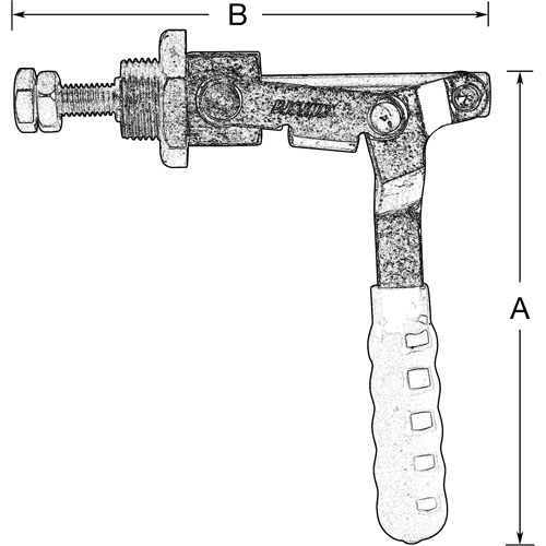 Straight Line Hold Down Clamps, 300 lbs. Clamping Force EastCoast Offshore Supplies