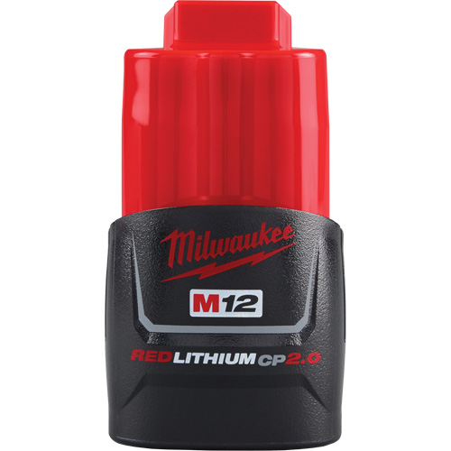 Bloc-piles M12 Redlithium 2.0, Lithium-ion, 12 V, 2 A EastCoast Offshore Supplies