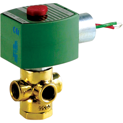 3-Way Direct Acting Universal Solenoid Valves, 1/4" Pipe, 50 psi EastCoast Offshore Supplies