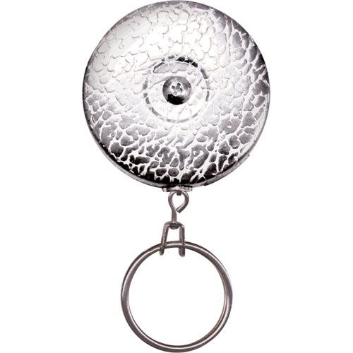 Porte-cl&eacute;s &agrave; d&eacute;vidoir The Original, Chrome, C&acirc;ble 24", Fixation Agrafe de ceinture EastCoast Offshore Supplies