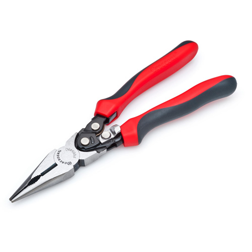 Pro Series Dual Material Long Nose Compound Action Cutting Pliers, 9" L EastCoast Offshore Supplies