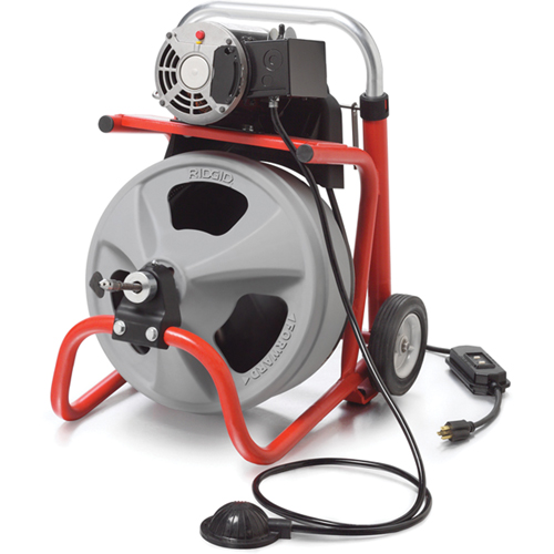 D&eacute;boucheur de drain K-400 avec cble C-31 IW, &eacute;lectrique, 3/8" EastCoast Offshore Supplies