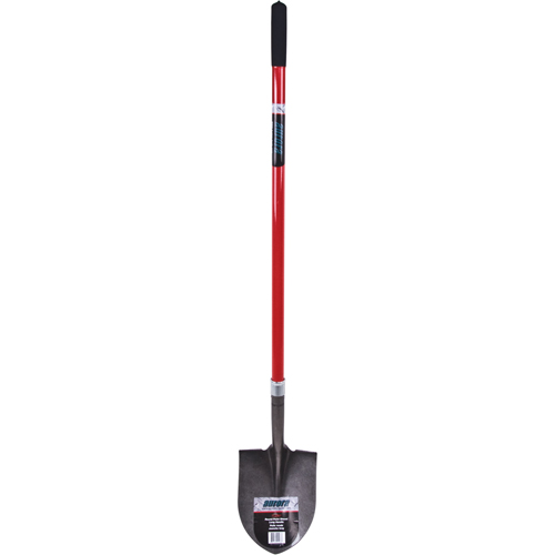 Pelle ronde robuste, Lame Acier au carbone, Fibre de verre, Manche Droit EastCoast Offshore Supplies