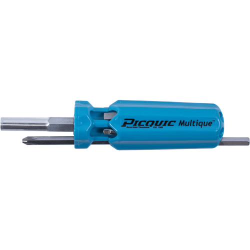 Multique Multi-Bit Screwdrivers, 2-1/2" L EastCoast Offshore Supplies