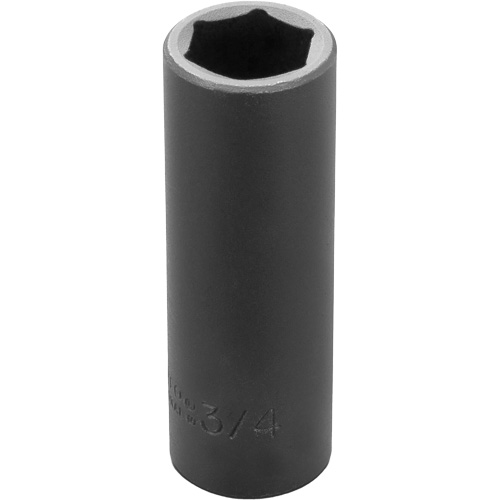 Socket, Impact, 3/4", 1/2" Drive, 6 Points, Deep EastCoast Offshore Supplies