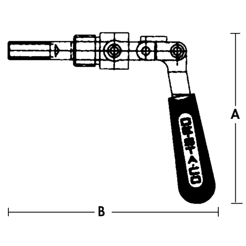 Straight Line Clamps - 601 Series, 5/8" (15.875 mm) Capacity, 100 lbs. Clamping Force EastCoast Offshore Supplies