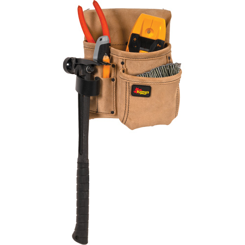 Half Carpenter Apron, Multiple Tool Holder, Leather, 4 Pockets EastCoast Offshore Supplies