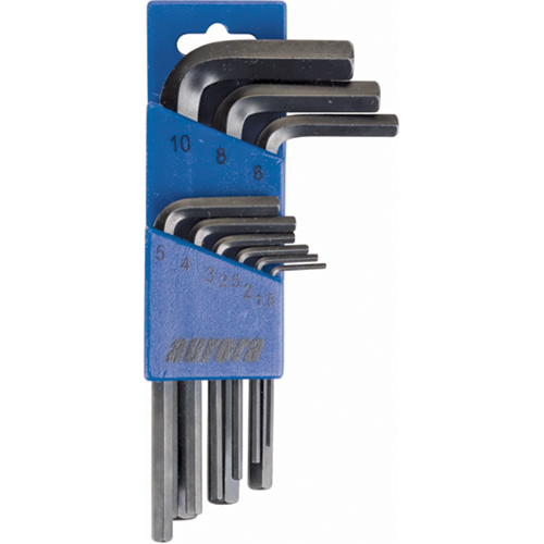 Hex Key Pouch Set, 9 Pcs., Metric EastCoast Offshore Supplies