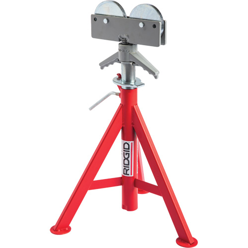 Support de tuyau pour rouleau baiss&eacute; no RJ-98, 59-104 cm R&eacute;glage de la hauteur, 12" Capacit&eacute; max. de tuyau, 1000 lb Capacit&eacute; de charge max. EastCoast Offshore Supplies