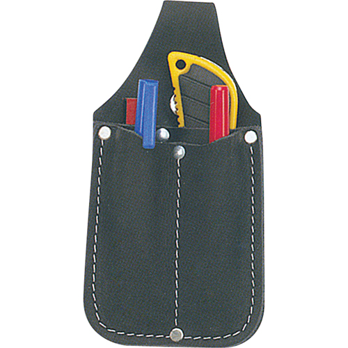 Utility Pouch, Knife Holder, Leather, 3 Pockets EastCoast Offshore Supplies