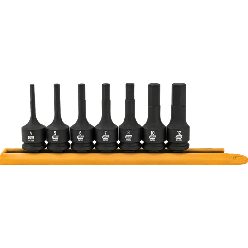 Hex Bit Impact Metric Socket Set, 7 Pieces EastCoast Offshore Supplies