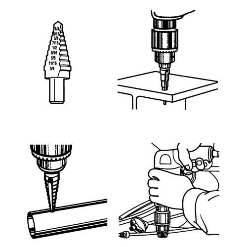 Forets &eacute;tag&eacute;s, Incr&eacute;ments de 1/32" EastCoast Offshore Supplies