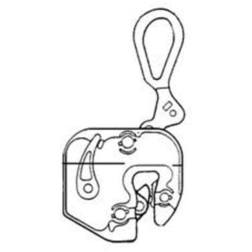 GXL Plate Clamp, 4000 lbs. (2 tons), 1/16" - 7/8" Jaw Opening EastCoast Offshore Supplies