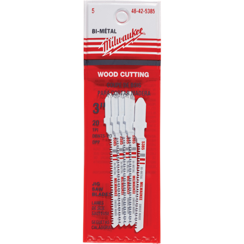 Lame de scie sauteuse, Bim&eacute;tal, Tige en T, 3" lo, 20 dents par pouce EastCoast Offshore Supplies