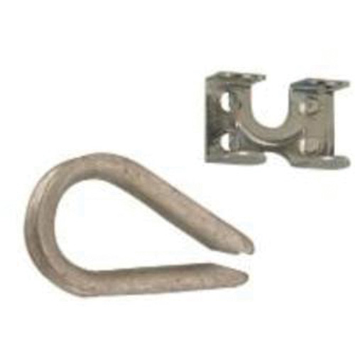 Cosse de c&acirc;ble m&eacute;tallique et clame de cordage EastCoast Offshore Supplies