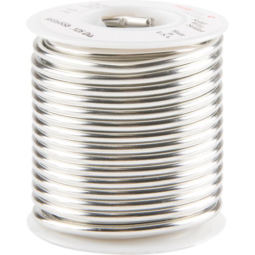 M&eacute;tal d'apport standard, Sans plomb, 95 % d'&eacute;tain, 5 % d'antimoine, &acirc;me Plein, dia. 0,125" EastCoast Offshore Supplies