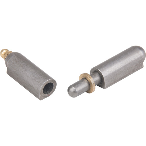Weld-On Hinge, 0.512" Dia. x 3.15" L, Mild Steel w/Fixed Steel Pin EastCoast Offshore Supplies