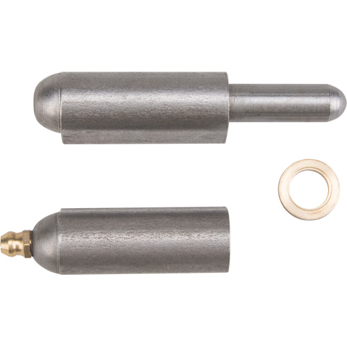 Weld-On Hinge, 0.63" Dia. x 3.937" L, Mild Steel w/Fixed Steel Pin EastCoast Offshore Supplies