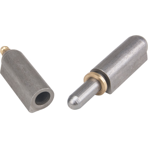 Weld-On Hinge, 0.63" Dia. x 3.937" L, Mild Steel w/Fixed Steel Pin EastCoast Offshore Supplies