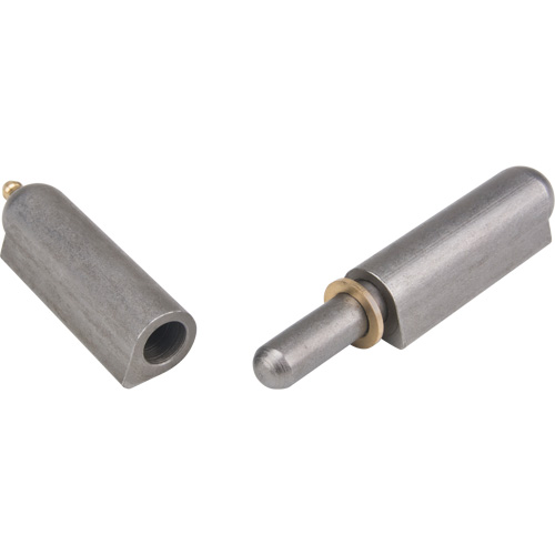 Weld-On Hinge, 0.787" Dia. x 5.906" L, Mild Steel w/Fixed Steel Pin EastCoast Offshore Supplies