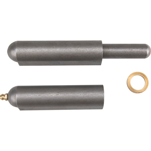 Weld-On Hinge, 0.906" Dia. x 7.874" L, Mild Steel w/Fixed Steel Pin EastCoast Offshore Supplies
