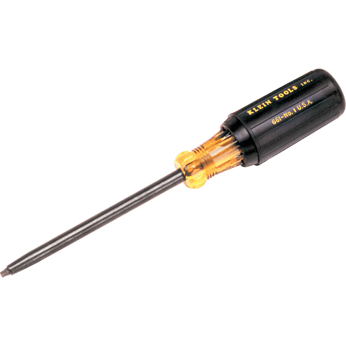 Square Recess Screwdriver, #1 Tip, Round, 7-3/4" L, Cushion Grip Handle EastCoast Offshore Supplies