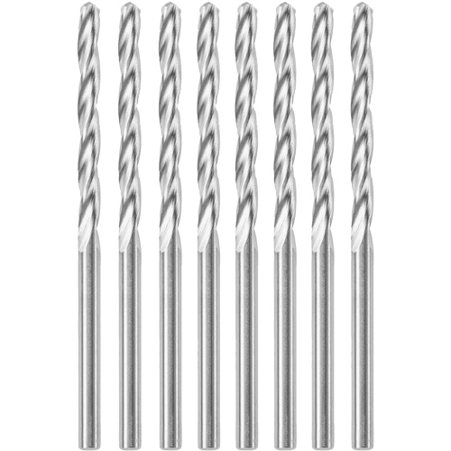 8-Piece Standard Point Spiral Saw Bit with 1/8" Diameter, 1/8", 1" Flute EastCoast Offshore Supplies
