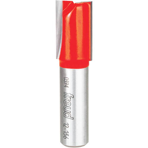 Router Bit - Double Flute Straight Bit, 5/8" Dia., 1-1/2" H, 2-1/2" L, 1/2" Shank EastCoast Offshore Supplies