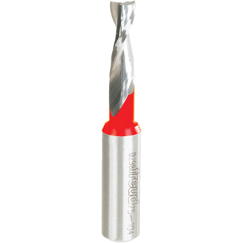 Up Spiral Router Bit, 5/16" Dia., 1" Carbide Height, 3" L, 1/2" Shank EastCoast Offshore Supplies