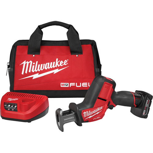 M12 Fuel Hackzall&reg; Reciprocating Saw Kit, 12 V, Lithium-Ion Battery, 0 - 3000 SPM EastCoast Offshore Supplies