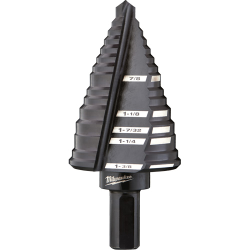 Foret &eacute;tag&eacute; no 12, 7/8" - 1-3/8", Acier rapide EastCoast Offshore Supplies
