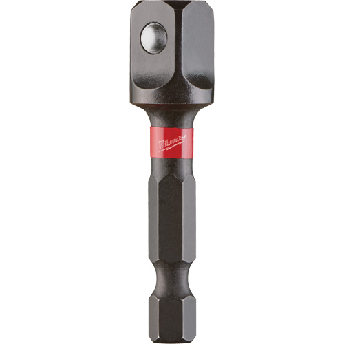 Shockwave Impact Driver Socket Adapter, 1/4" Drive Size, 3/8" Male Size, Ball, 1-7/8" L EastCoast Offshore Supplies