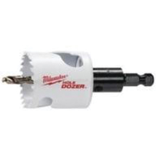 Scie-cloche Hole Dozer avec arbre, 1-3/4", Profondeur de la coupe 1-5/8", Bim&eacute;tal EastCoast Offshore Supplies
