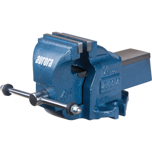Heavy-Duty Bench Vise, 4" Jaw Width, 2-7/10" Throat Depth EastCoast Offshore Supplies