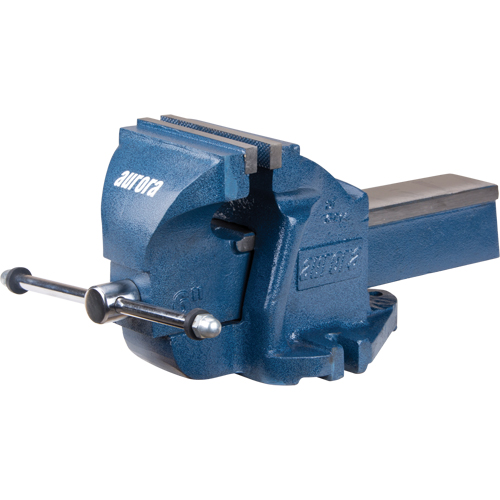 Heavy-Duty Bench Vise, 6" Jaw Width, 3-1/2" Throat Depth EastCoast Offshore Supplies