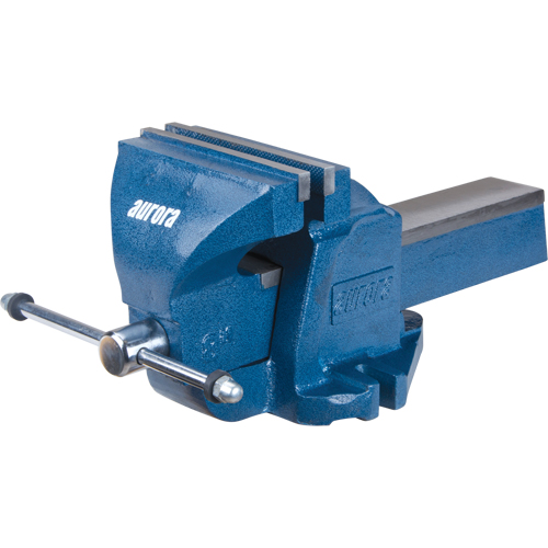 Heavy-Duty Bench Vise, 8" Jaw Width, 4" Throat Depth EastCoast Offshore Supplies