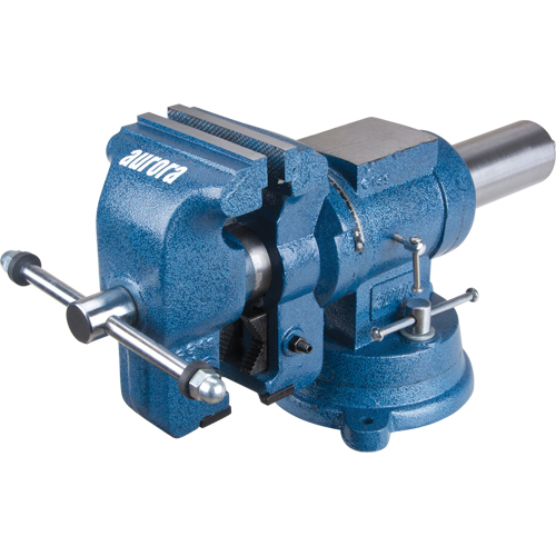 Multi-Purpose Bench Vise, 5" Jaw Width, 3-1/10" Throat Depth EastCoast Offshore Supplies