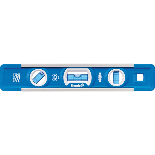 Niveau torpille True Blue, 9" lo, Aluminium, 3 fioles, Magn&eacute;tique EastCoast Offshore Supplies