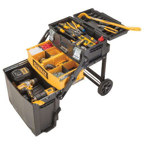 Atelier de travail &agrave; niveaux multiples, 16-3/16" la x 21-1/2" p x 28-13/16" h, Noir EastCoast Offshore Supplies