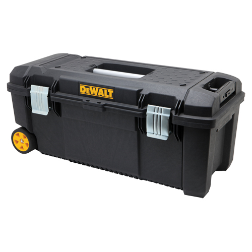Tool Box on Wheels, 12-1/2" W x 28-1/2" D x 12" H, Black EastCoast Offshore Supplies