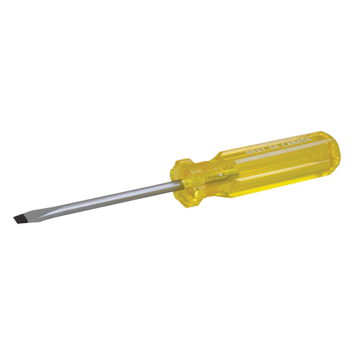 Tournevis &agrave; fente, 1/2", 16-3/4" lo, Prise Plastique EastCoast Offshore Supplies