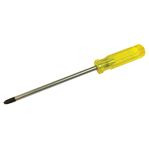 Phillips&reg; Screwdriver, #2, 8-1/4" L, Plastic Handle EastCoast Offshore Supplies