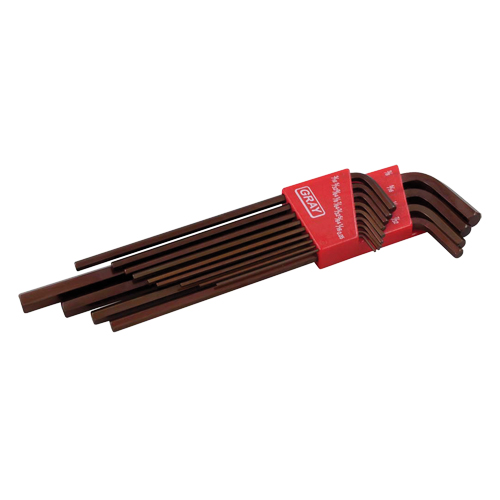 Extra Long Arm Hex Key Set, 13 Pcs., Imperial EastCoast Offshore Supplies