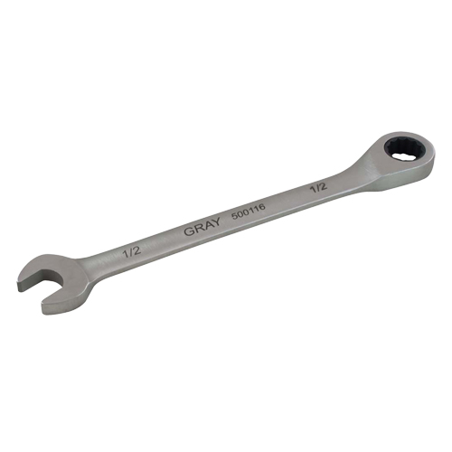 Combination Fixed Head Ratcheting Wrench, 12 Point, 5/16", Stainless Steel Finish EastCoast Offshore Supplies