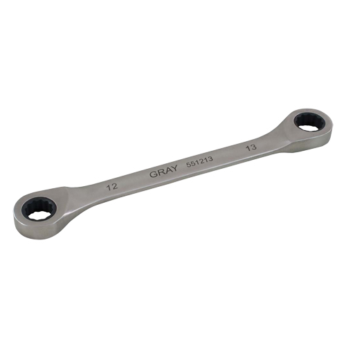 Cl&eacute; &agrave; cliquet polygonale double pour engrenage, 12 pans, 12 mm x 13 mm, Fini Ordinaire EastCoast Offshore Supplies