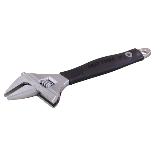 Adjustable Wrench, 8-1/4" L, 1-1/2" Max Width, Polished EastCoast Offshore Supplies